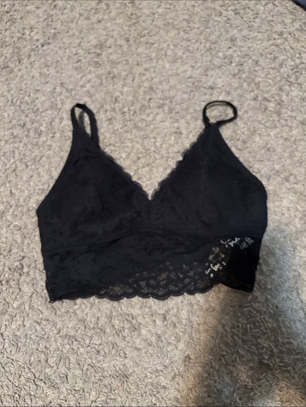 Hollister Black Lace Bralette